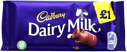 Cadbury DAIRY MILK PLAIN IMPORTED 95 GMS Bars