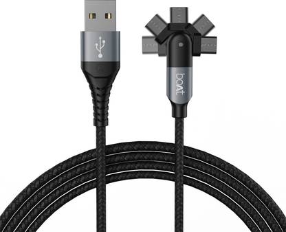 boAt 2-in-1 Cable 3 A 1.5 m Micro-Axis
