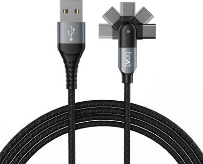 boAt USB Type C Cable 3 A 1.5 m C-Axis