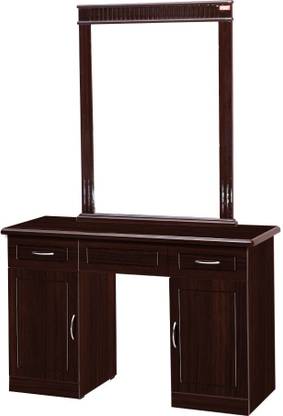 POJ Alton Dressing Table Made With High-Quality MDF Board Engineered Wood Dressing Table