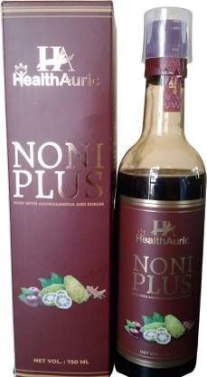 HEALTHAURIC Noni Plus Juice ( Noni Juice With Ashwagandha and Kokum )