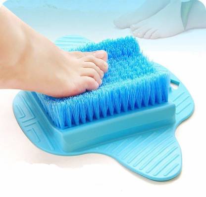 YESRUER Rubber Foot Wash Pedicure Massager Exfoliating Scrubber | Easy Foot Cleaning Brush, Foot Cleaners, Foot Brushes, Feet Cleaner to Keep Shower Feet Clean