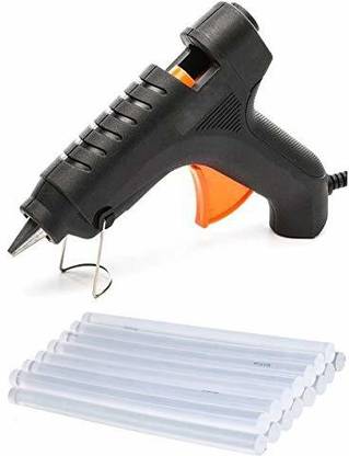 wnd GLUN-40W Glue Gun Kit with 10 Glue Sticks (11 mm) Adjustable Temperature Cordless-Corded Glue Gun