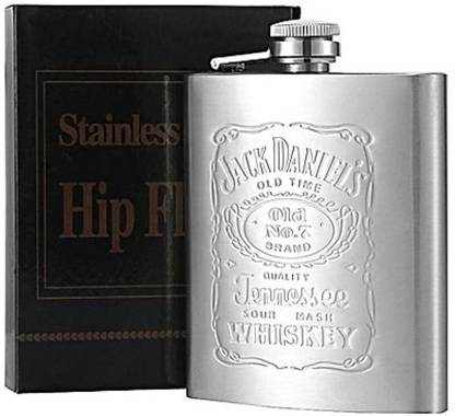 PATHAYAM JACK DANIELS STAINLESS STEEL HIP FLASK, LIQUER BOTTLE stainless steel Hip Flask