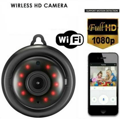 OJXTZF Wireless 1080P Security Camera, WiFi Home Surveillance IP Camera for Baby/Elder/Pet/Nanny Monitor, Two-Way Audio & Night Vision SD Card Built-in 38DB Microphone and Speaker Spy Camera