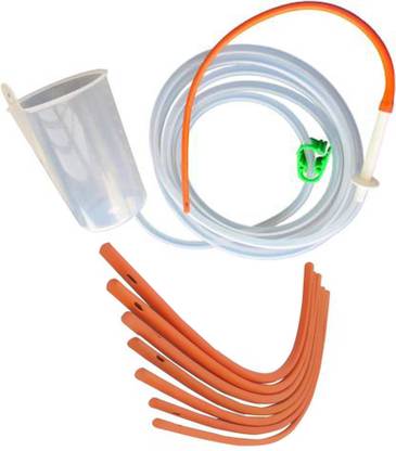 Fastro® Enema Kit 750ml and 7 Catheter enema tubes 12 number with color user manual Medical Equipment Combo