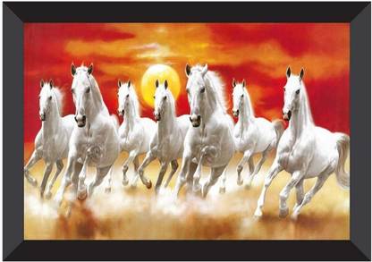 Maa sharda Glass Wall Photo Frame