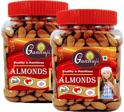 Gannuji 100% Pure Natural, Healthy And Delicious California Almonds, Badam Almonds