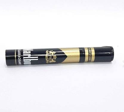 PocktFlames Marlboro Cigarette Shaped Gas Lighter | Butane Flame Lighte Pocket Lighter (Black, Gold) Marlboro Cigarette Pocket Lighter