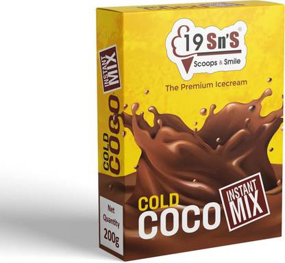 19 Sn's SCOOPS AND SMILE Instant Mix Cold Cocoa Net Weight - 200g (Pack of 1) 200 g