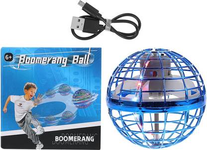 SMB ENTERPRISES Globe Shape Magic Controller Mini Drone Flying Toy Spinner Left Handed, Right Handed Returning Boomerang