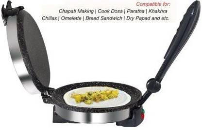 OTC Mutipurpose Roti /Dosa /Chapati/ Paratha Maker Multi Maker Tawa 900W (KO2C) Roti and Khakra Maker