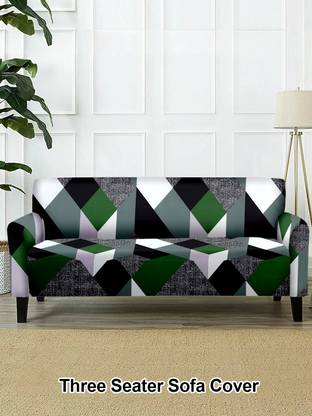 Flipkart SmartBuy Polyester Abstract 3 Seater Sofa Cover