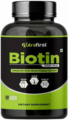 NutraFirst Biotin for Hair Growth and Nails