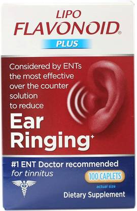 lipo flavonoid Plus Ear Health Supplement, 100 Caplets