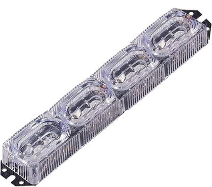 A2D Car Multi Pattern Strobe Flashing D-Bar Type Led Red n Blue for Cars Indicator Light Car LED (12 V, 12 W)