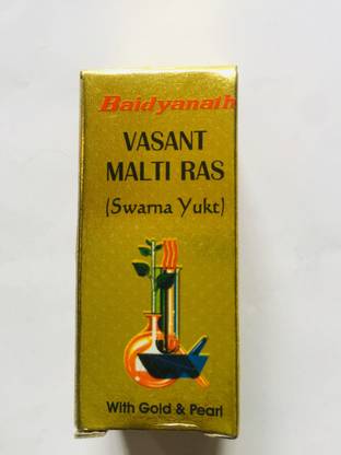 Baidyanath Vasant Malti Ras with Gold