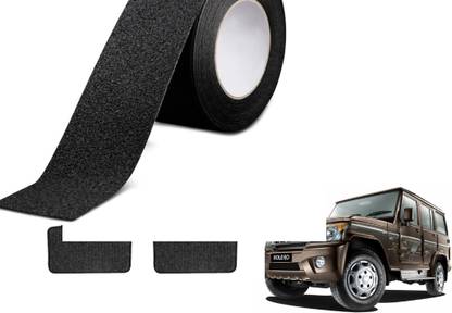 SEMAPHORE Hi-Quality 5D Non-Slip Nano Glue Car Door Sill Scuff Plate Anti-Collision Door Edge Guard Protector(Black) for Datsun Go Car Beading Roll For Door, Bumper, Trunk
