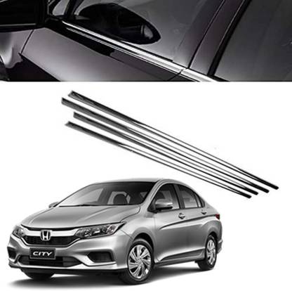 Rimpil Lower Window Garnish Honda City Chrome Honda City Side Garnish