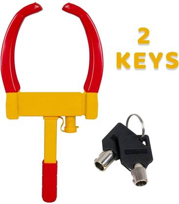 Thump THAWL01 Towing Parking Boot Tire Claw Adjustable with Two Keys Wheel Lock