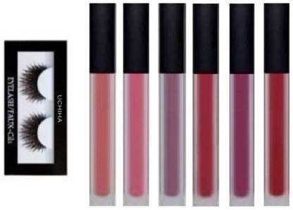 Uchiha Eyelashes & 6pcs Me Multicolour