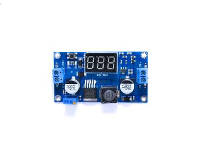 ELBOTICS DC-DC XL6009 Digital Boost Step Up Power Supply Module Adjustable 4.5-32V to 5-52V Step-up Voltage Regulator With LED Voltmeter Electronic Components Electronic Hobby Kit