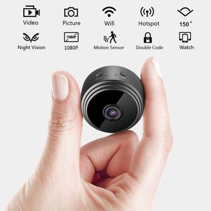 OJXTZF Mini Camera IP WiFi 1080P Hidden Infrared Light Magnet with Micro Camera Small HD Spy Camera with Night Vision and Motion Detection Indoor Security Camera for Home, Car, Drone, Office and Outdoor Spy Camera