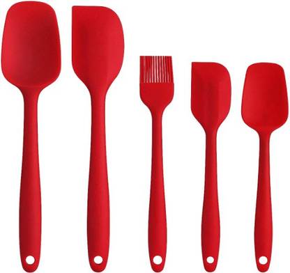 LAPREX red spatula 5 pec Kitchen Tool Set