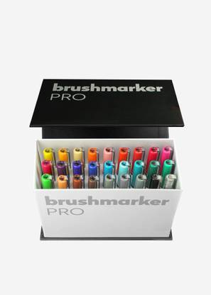 Karin Brush Marker Pro Mini Box 26 colours + Blender Set