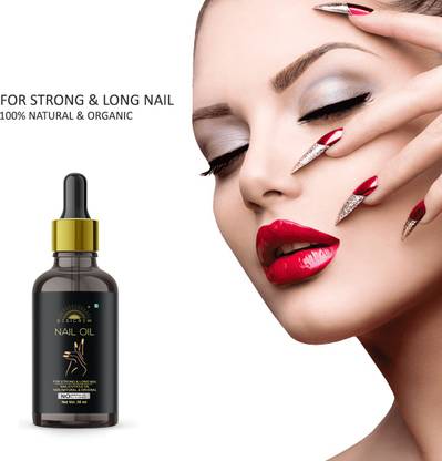 Desi Crew 100% Natural Nails Strong Oil For Cuticle Care, Nail Growth & Strength 30 ml