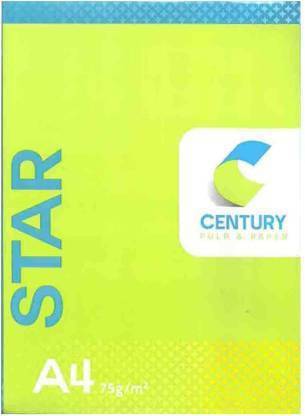 century X series A4 century paper unruled A4 SIZE printer paper 75 gsm A4 paper