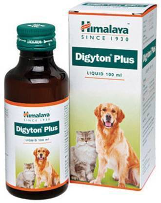 Himalaya Herbals Digyton Plus Syrup For Dogs & Cats - 100 ml Pet Health Supplements