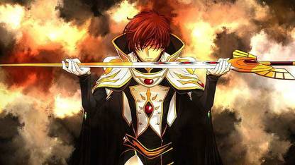 Code Geass Anime Kururugi Suzaku Matte Finish Poster B-120 Paper Print