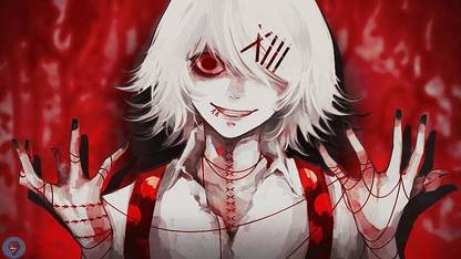 Anime Tokyo Ghoul Suzuya Juuzou Blood Matte Finish Poster Paper Print