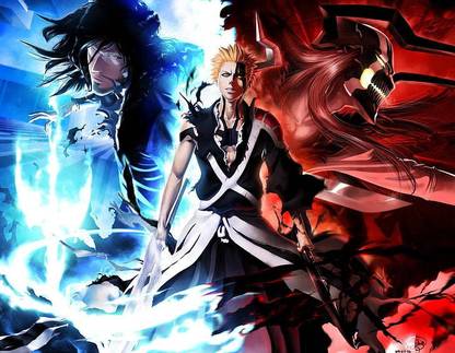 Bleach Hollow Ichigo Ichigo Kurosaki Zangetsu Bleach Matte Finish Poster Paper Print