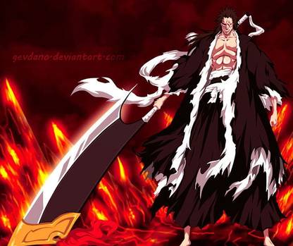 Bleach Kenpachi Zaraki Matte Finish Poster Photographic Paper