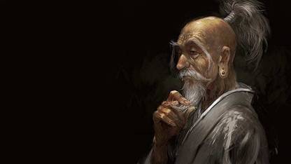 Digital Art Simple Background Hunter X Hunter Netero Matte Finish Poster Photographic Paper