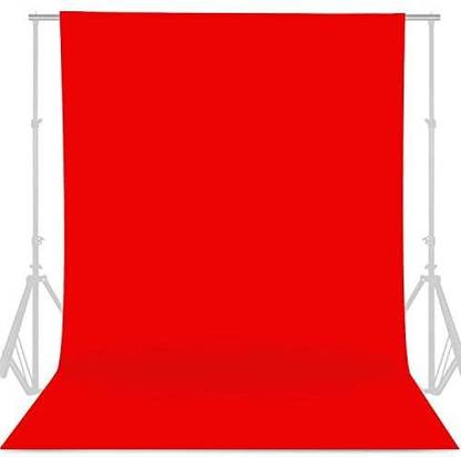 SIAMART 6x9 FT Red LEKERA Backdrop Photo Light Studio Photography Background ( Stand Not Included ) Reflector