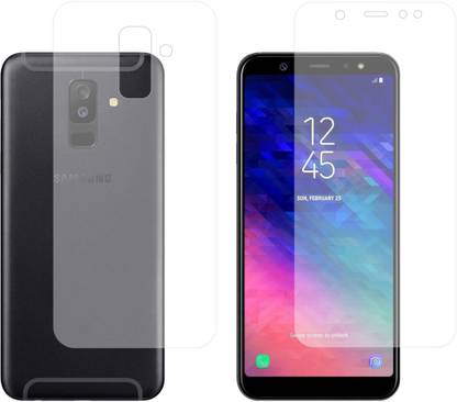 CASE CREATION Front and Back Screen Guard for New Samsung Galaxy A6 Plus (2018)