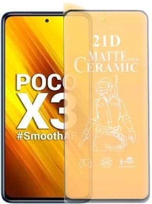 A-Allin1 Nano Glass for Poco X3, (Premium Matte Ceramatic Firm)