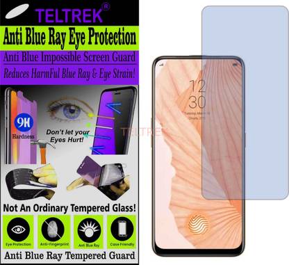 TELTREK Tempered Glass Guard for REALME X MASTER EDITION (Impossible UV AntiBlue Light)