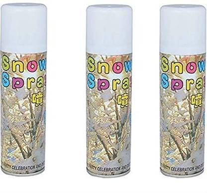 silvy Snow Decorative Party Spray,metallic bottle Snow Spray