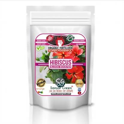 Garden King Hibiscus Food, Essential Organic Fertilizer for Hibiscus Plants, Double Filtered with All Required Nutrients and Active Micro-Organism for heavy flowering Fertilizer