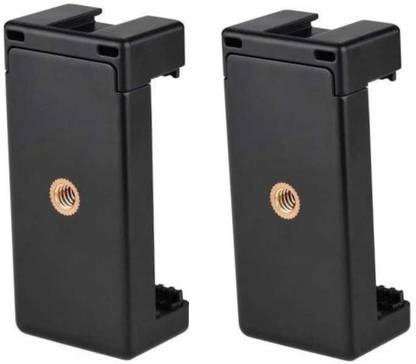 Schsteindar 2pcs BRANDED Phone Tripod Mount with Cold Shoe Mount Tripod