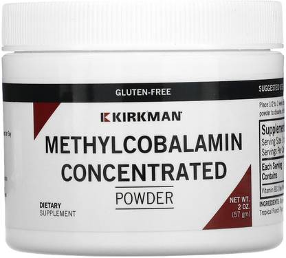 Kirkman (B-12) Methylcobalamin Concentrated Powder 57 gm/2 oz
