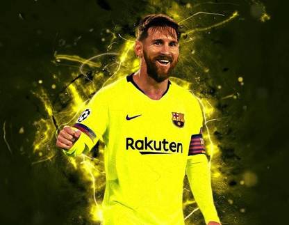 POSTERWALAA MESSI /RONALDO Pack of 3