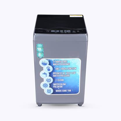 Croma 7 kg Fully Automatic Top Load Washing Machine Grey