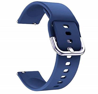 Senix Premium Soft Silicone 18mm Bands Strap Compatible with Fossil Q Venture Gen 3 / Q Venture HR Gen 4 / Vivoactive 4S / Vivomove 3S & other watches with 18mm Lugs 18 mm Silicone Watch Strap