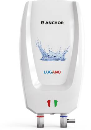 Anchor By Panasonic 3 L Instant Water Geyser (3L Lugano Instant Geyser with advance 4 level safety, White)