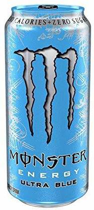 Monster Energy Ultra Blue, Zero Sugar Energy Drink/ 500ml Energy Drink